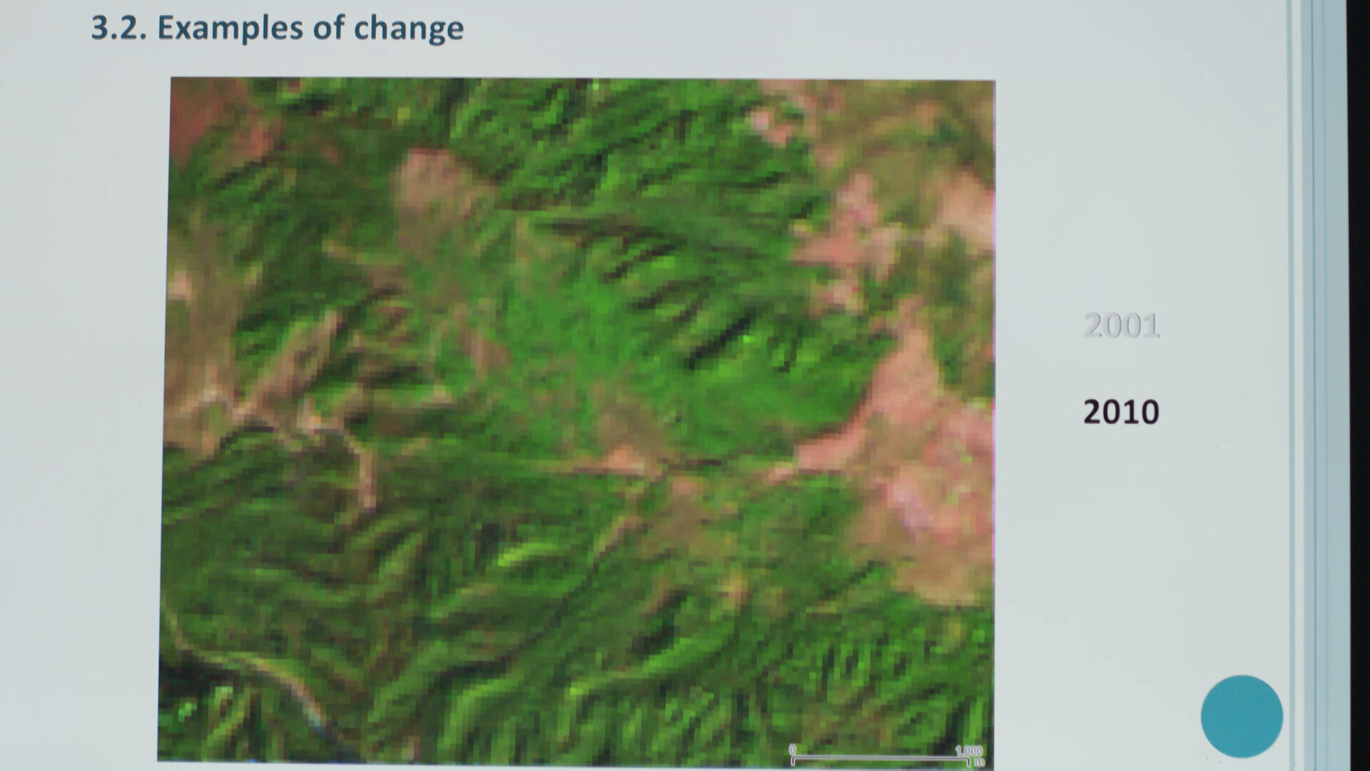 A satellite image of Bhutan