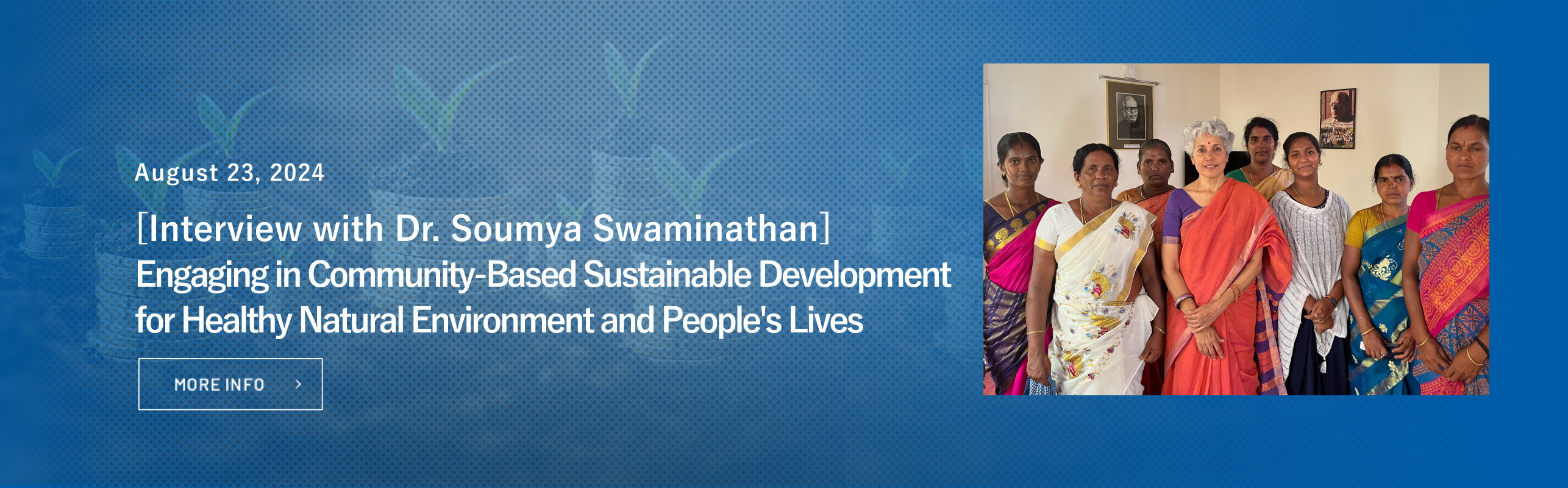 36 Years of the M S Swaminathan Research Foundation (MSSRF): Engaging in Community-Based Sustainable Development for Healthy Natural Environment and People's Lives