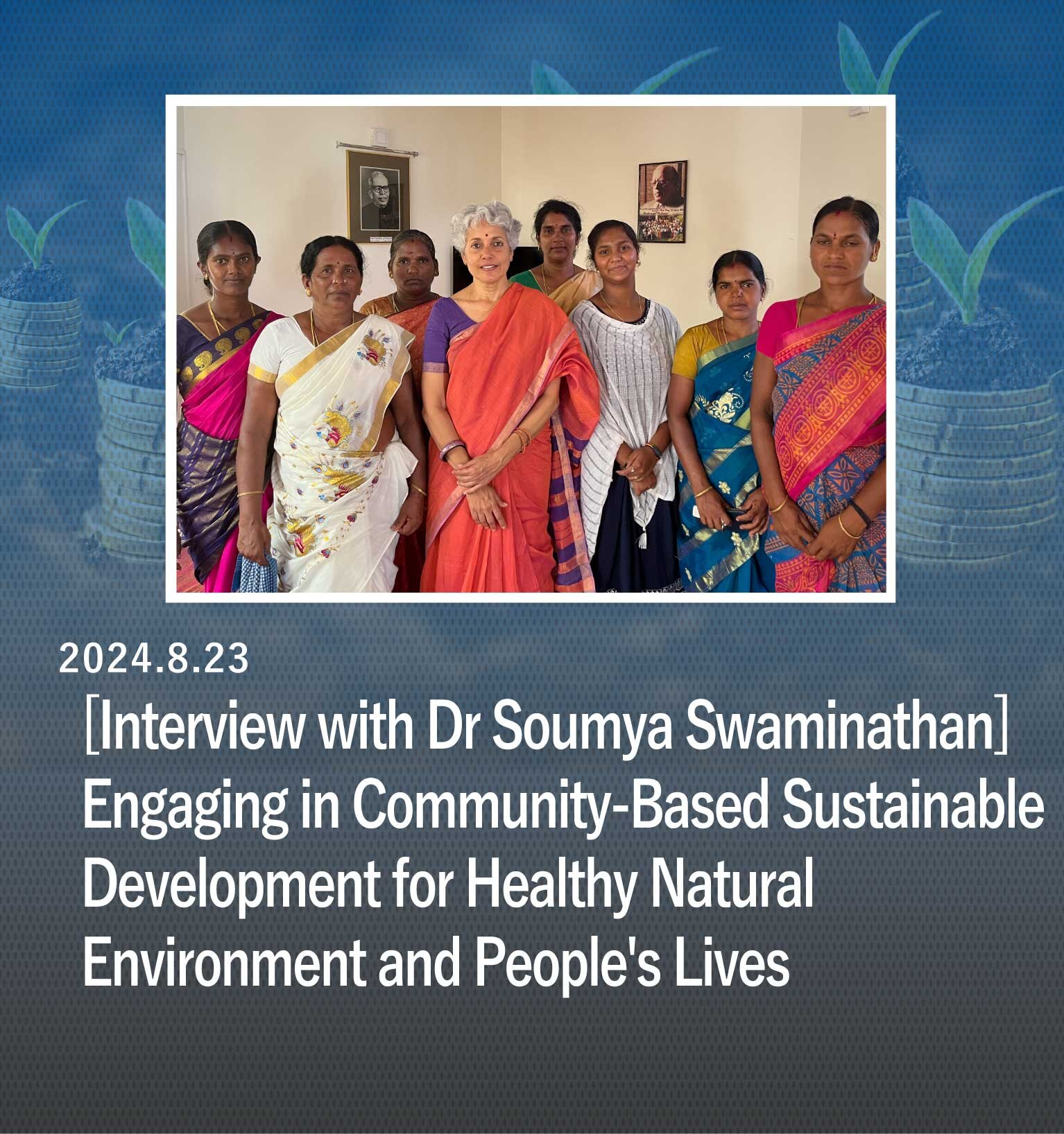 36 Years of the M S Swaminathan Research Foundation (MSSRF): Engaging in Community-Based Sustainable Development for Healthy Natural Environment and People's Lives